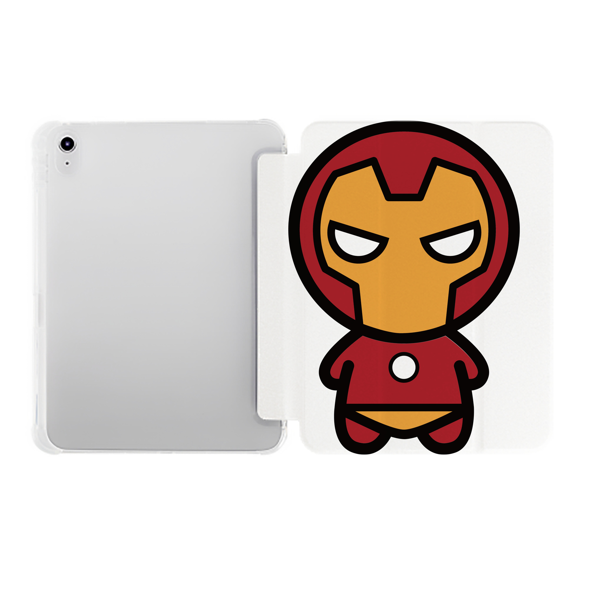 （画像用） アベンジャーズ The Avengers IPad ケース ペン収納付き 三つ折りスタンド PUレザー×シリコン 対応機種9.5/10.5/10.9インチ
